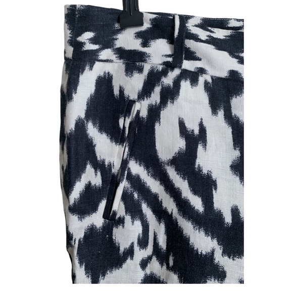 Ann Taylor Loft Women's Pants Size 4 Wide Leg 100% Linen - Picture 5 of 9